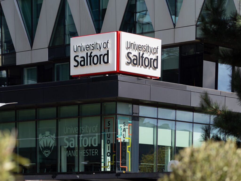 University of Salford building