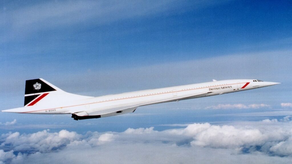 British Airways Concorde Aircraft
